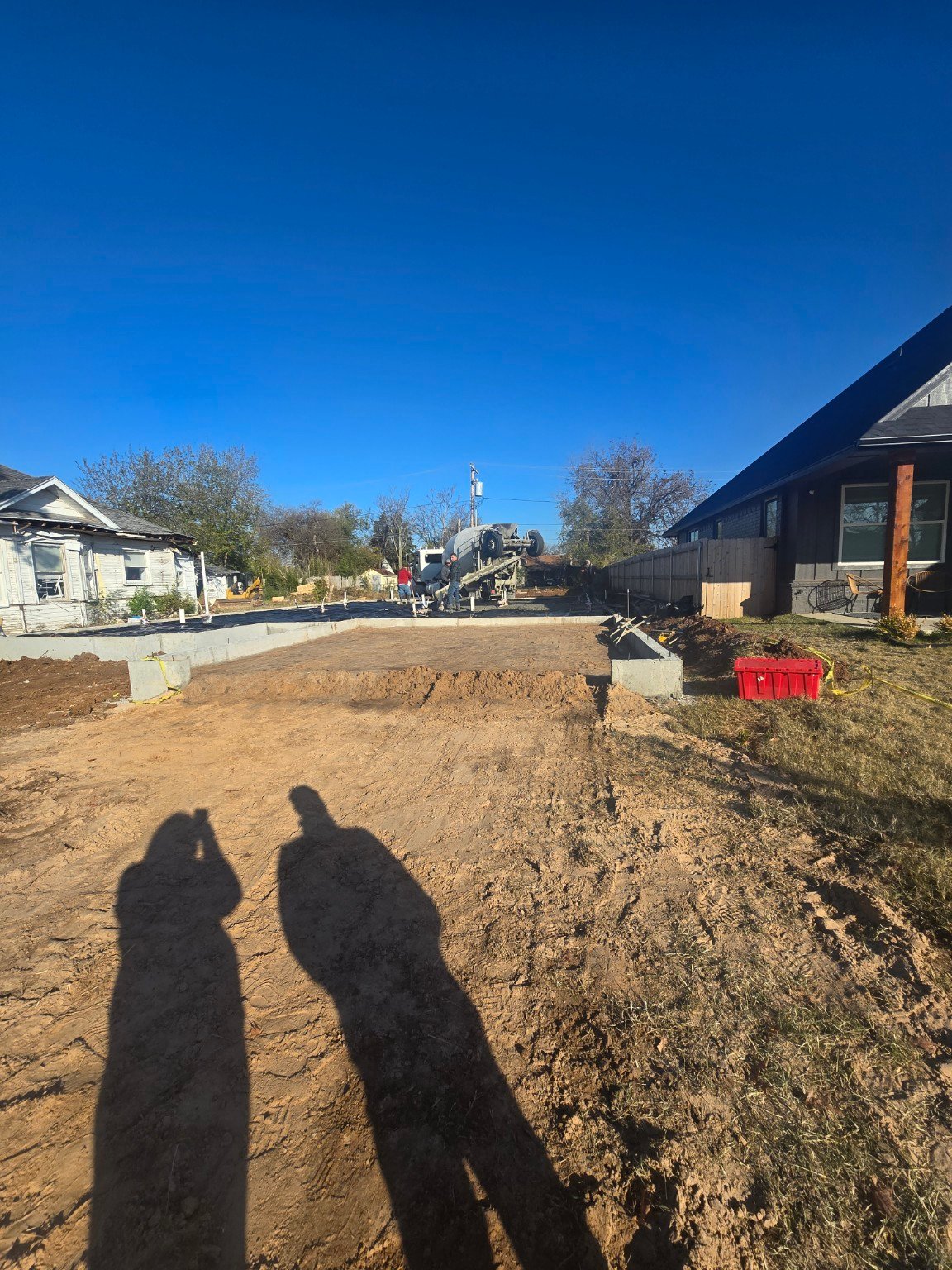 Foundation stage at 2229 NW 34 new construction