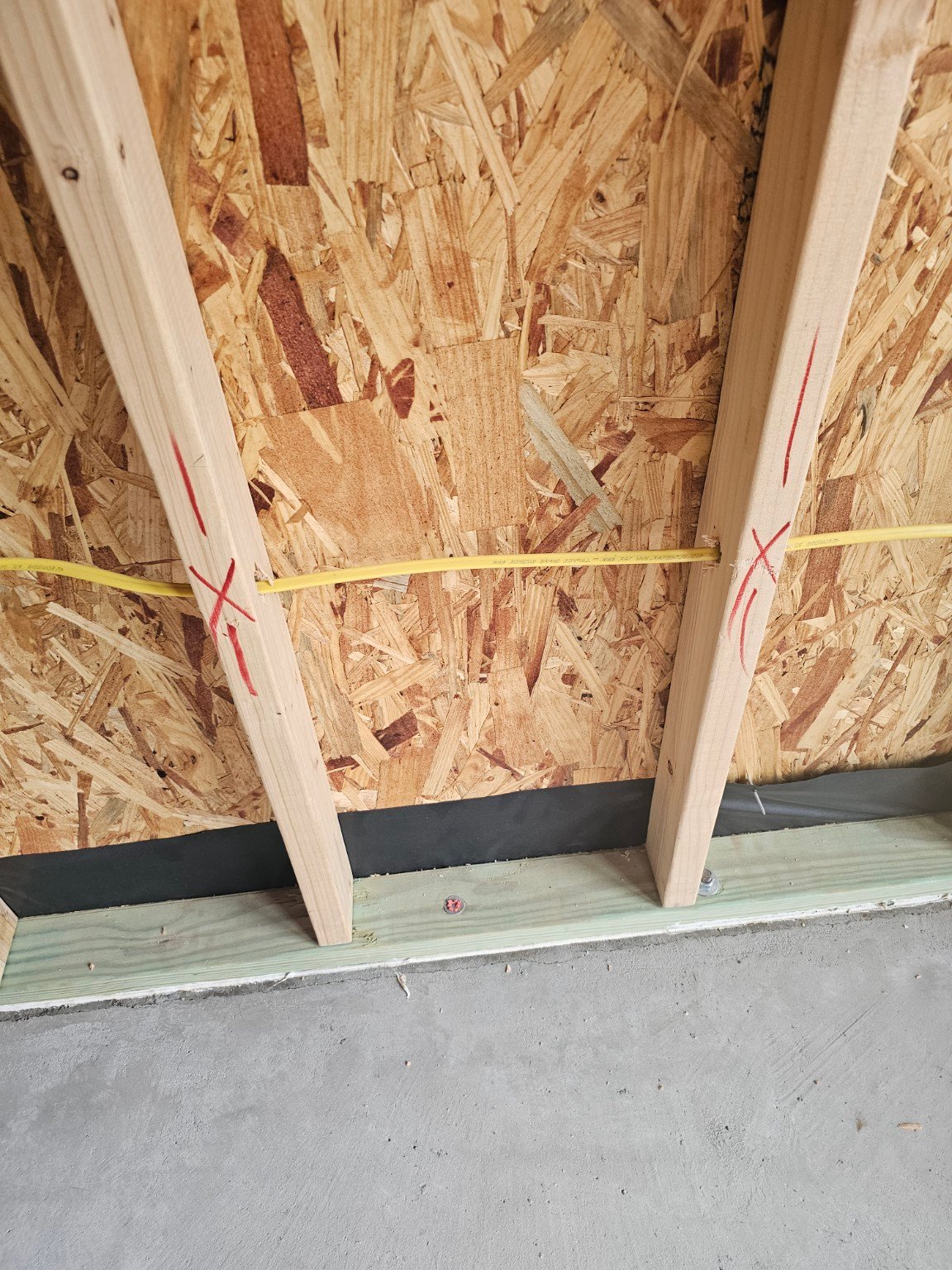 Plumbing and mechanical rough-in at 2229 NW 34 ground-up construction project in Oklahoma City