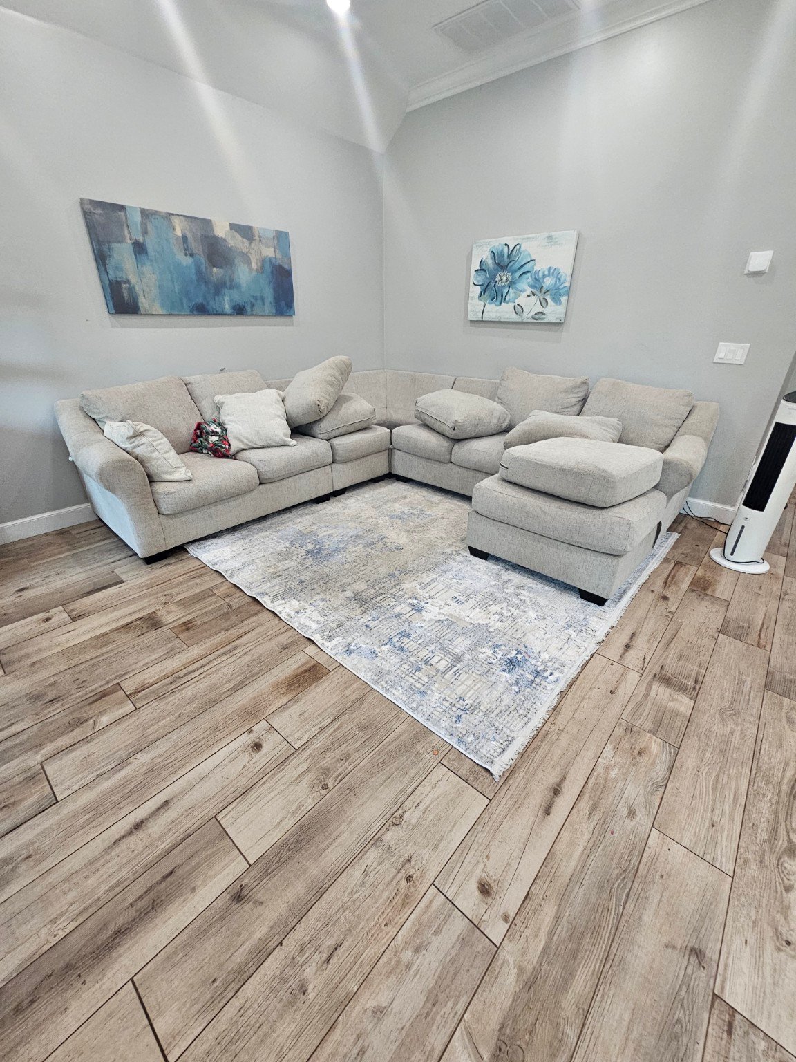 Completed interior at 2229 NW 34 ground-up construction project in Oklahoma City